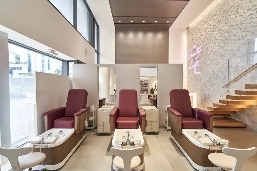 Les fauteuils de pédicure spa de The Beauty Loft